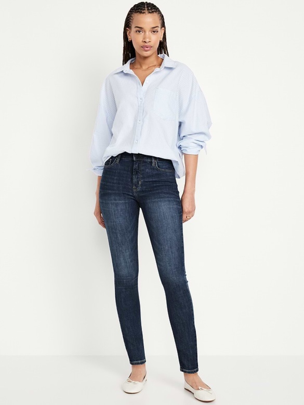 Old Navy High-Waisted Rockstar Super-Skinny Jeans